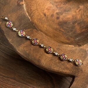 Vintage Micro Mosaic Bracelet